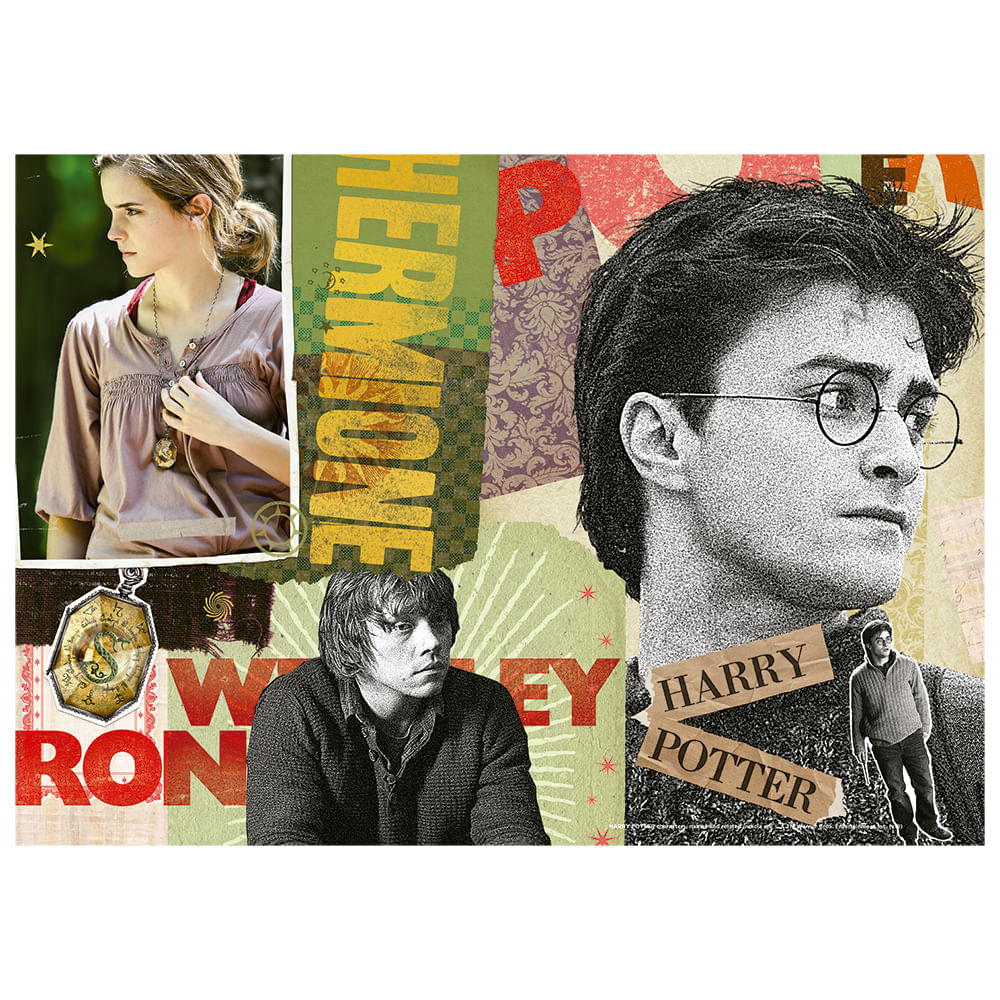 Foto 2 de Quebra-cabeça 1000 peças Harry Potter