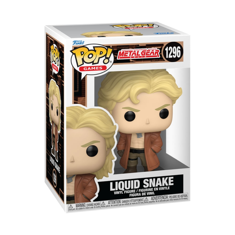 Foto 2 de Boneco Funko Pop! Metal Gear Solid - Liquid Snake