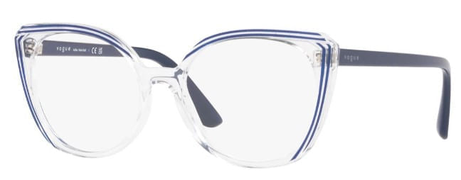 Armação de Óculos de Grau Vogue, modelo VO5449L, cor 3018, tamanho 53