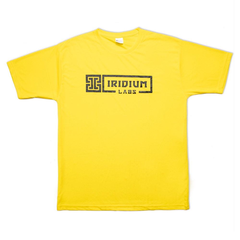 Camiseta Dry Fit Iridium Labs - Amarela