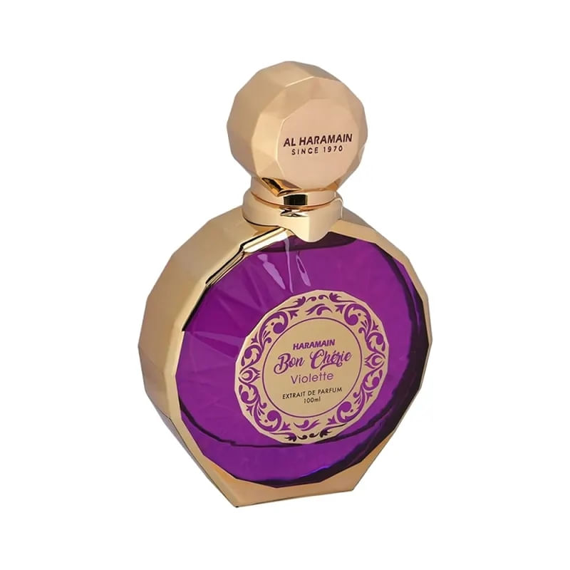 Perfume Feminino Bon Cherie Violet Extrait De Parfum Al Haramain 100ml *