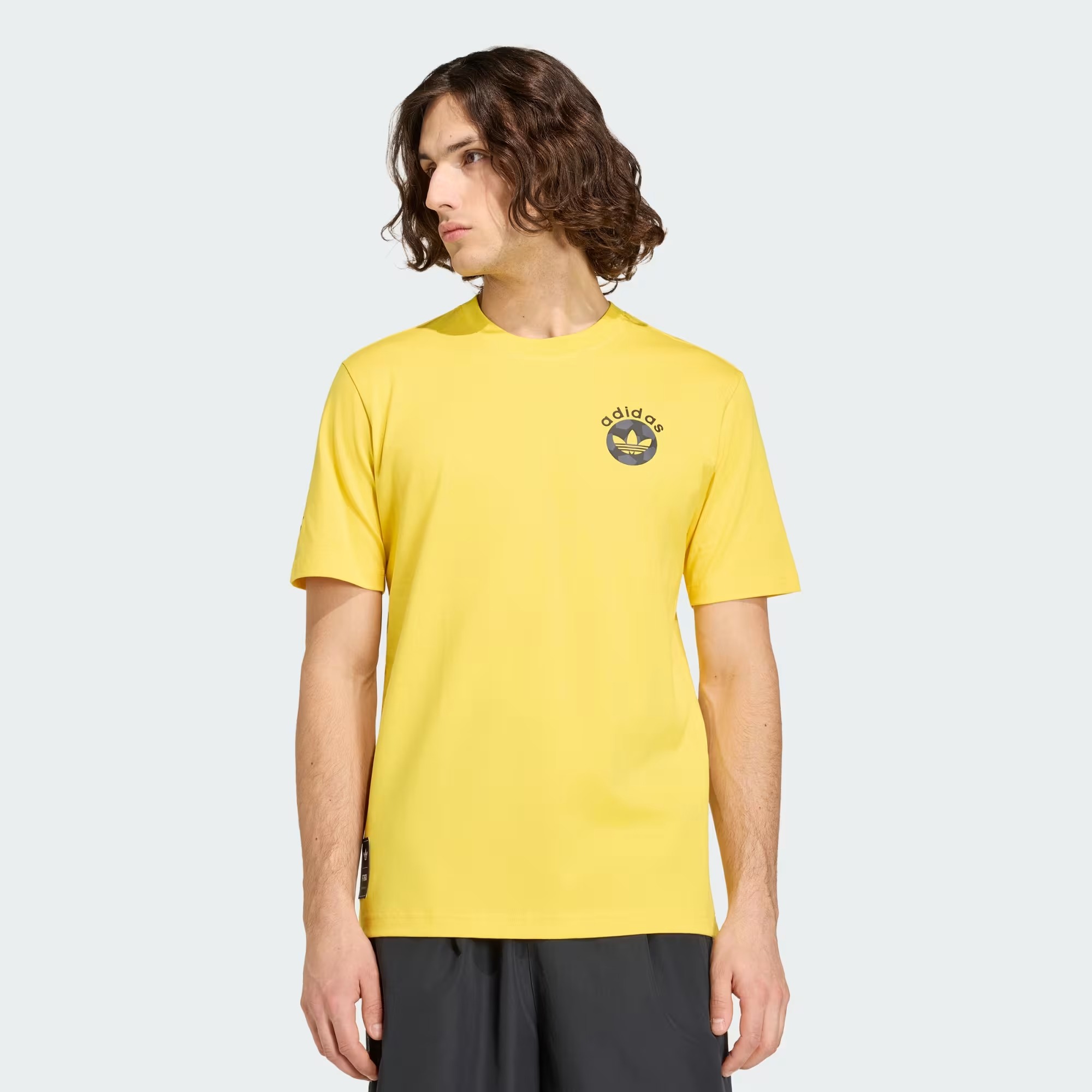 Camiseta adidas Estampada Archive Football Eqt Yellow — M, Novo