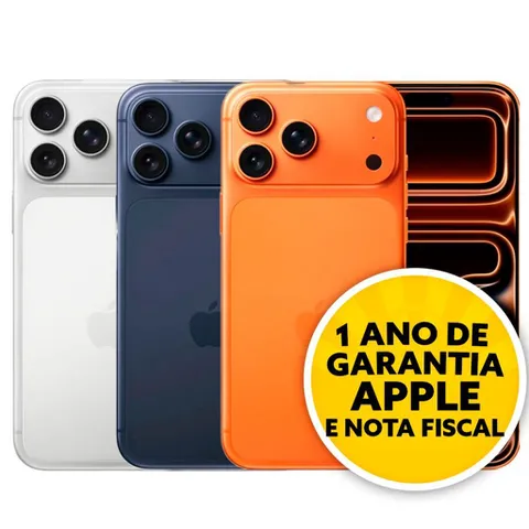 Celular iPhone 17 Pro Max 256GB 5G Dual E-sim