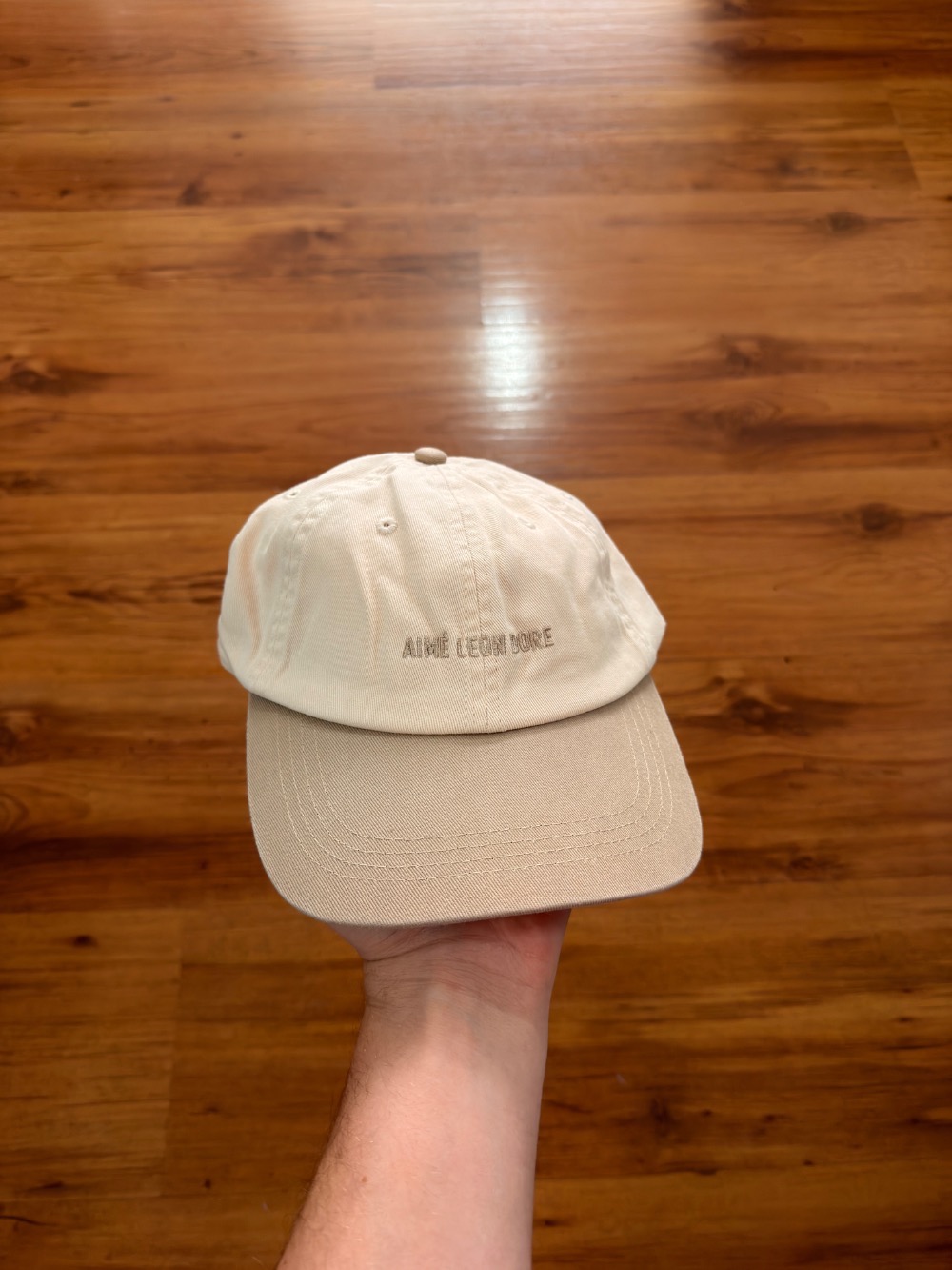 Boné Aime Leon Dore Washed Chino Safari — Único, Novo