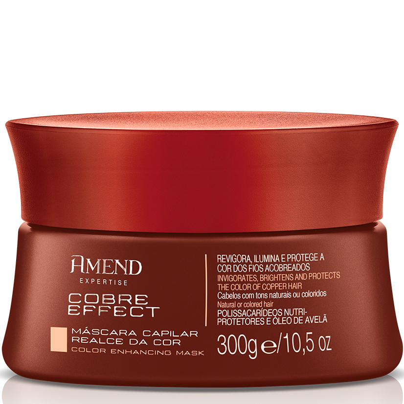 AMEND MÁSCARA EXPERTISE REALCE DA COR COBRE EFFECT 300G