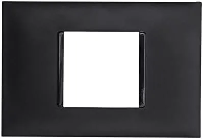 PLACA 2 POSTOS 4X2 PRETA - PIAL PLUS+ PIAL