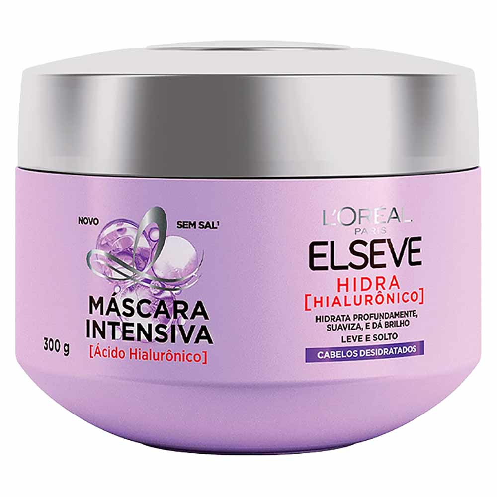 Máscara de Tratamento Capilar L'Oréal Paris - Elseve Hidra Hialurônico — 300g