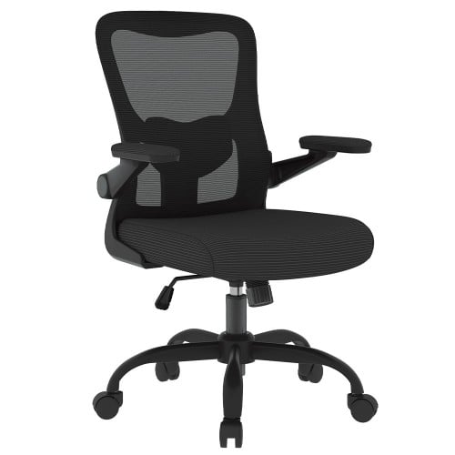Cadeira de Escritório FlexiSpot OCB1-Lite, Ajustável, 3D, Mesh, Preta