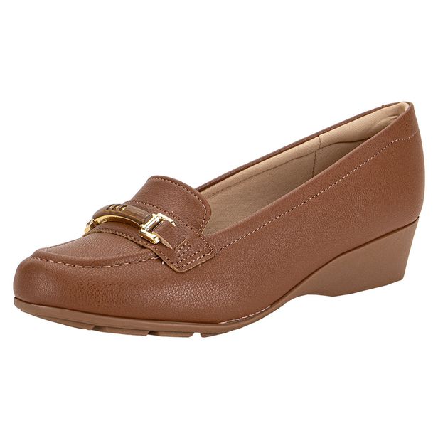 Sapato Feminino Anabela Modare - 7014287 CHOCOLATE 36