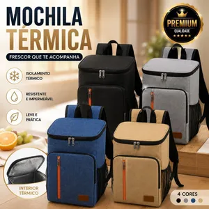 Mochila Térmica Grande Cooler Portátil