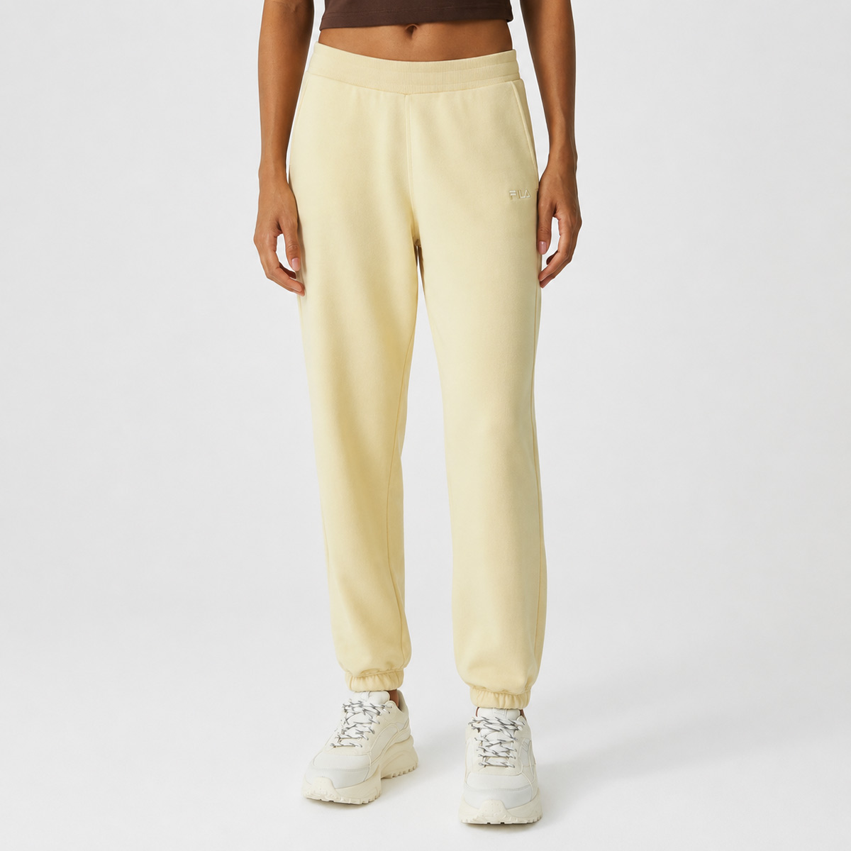 Calça Fila Classic B Feminina Bege
