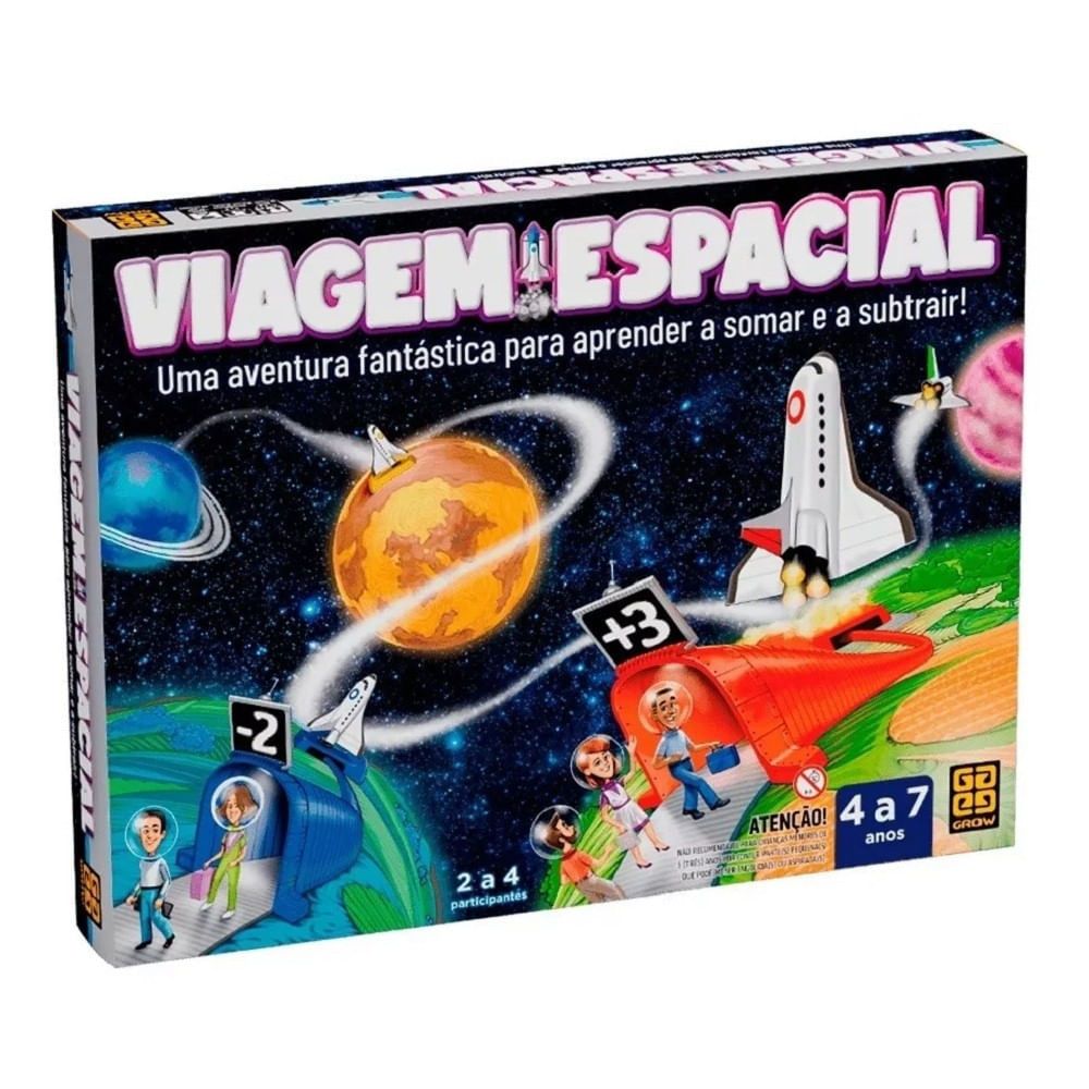 Jogo Viagem Espacial - Grow