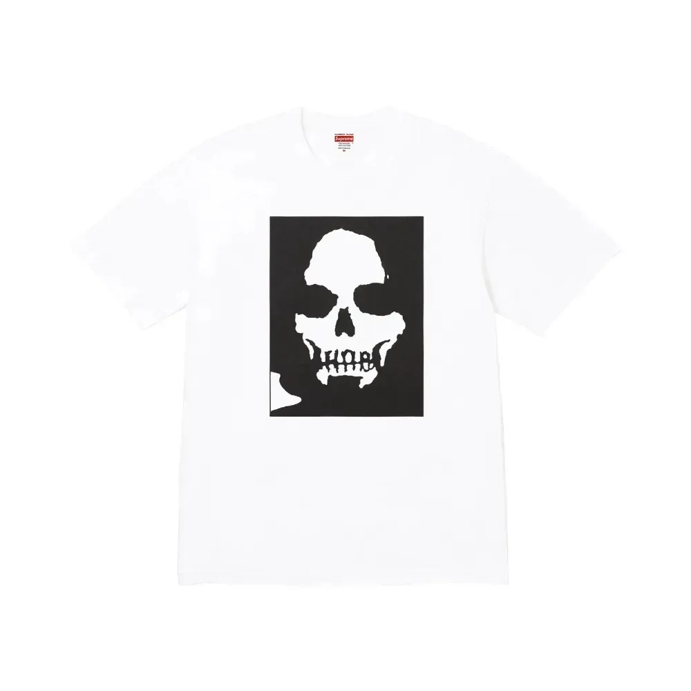 Number (N)ine x Supreme Camiseta Manson White FW25-W16 — P / M / G / XG / XXG, Novo
