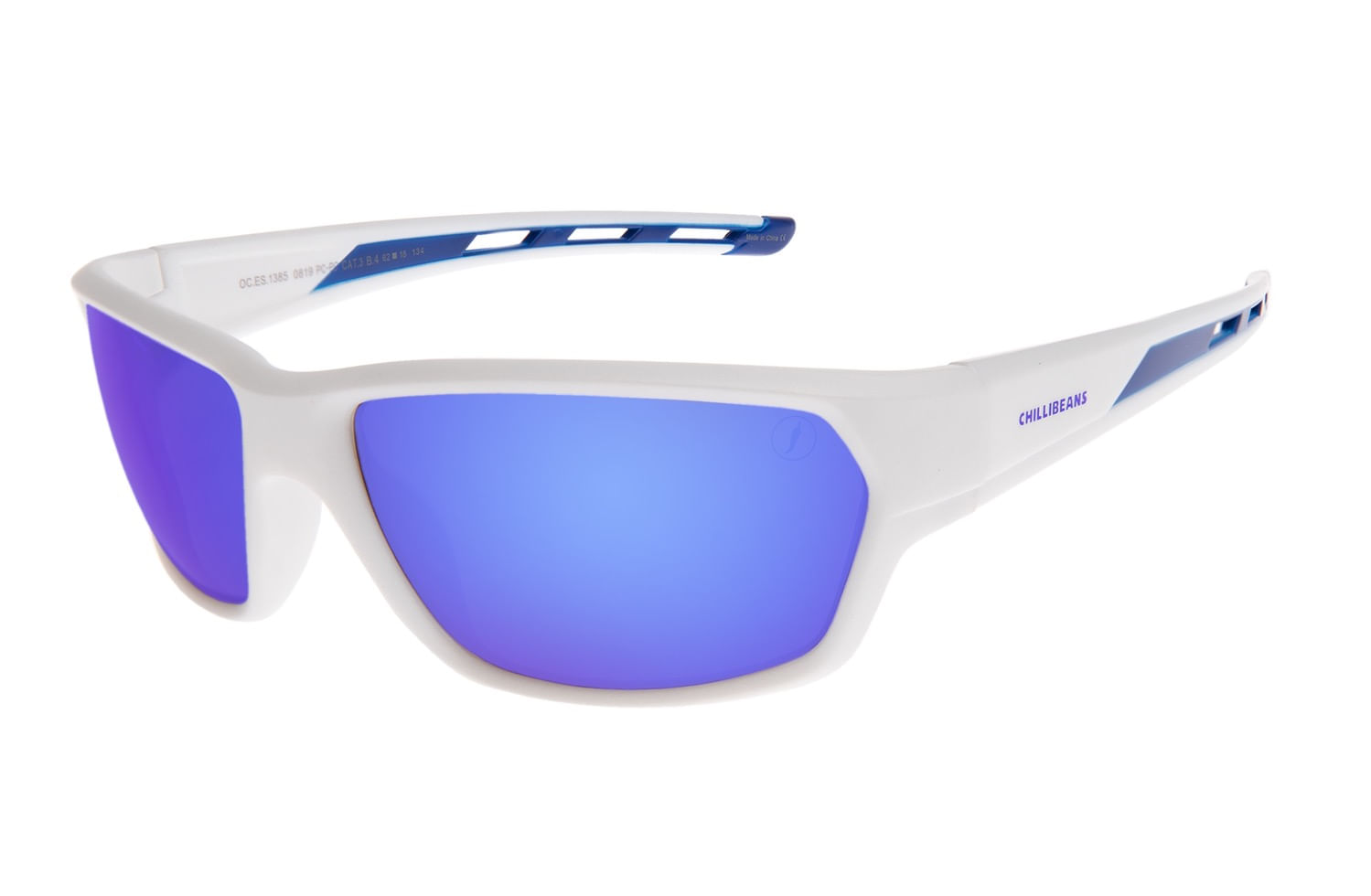 Óculos de Sol Masculino Chilli Beans Esportivo Performance Branco OC.ES.1385.0819 M