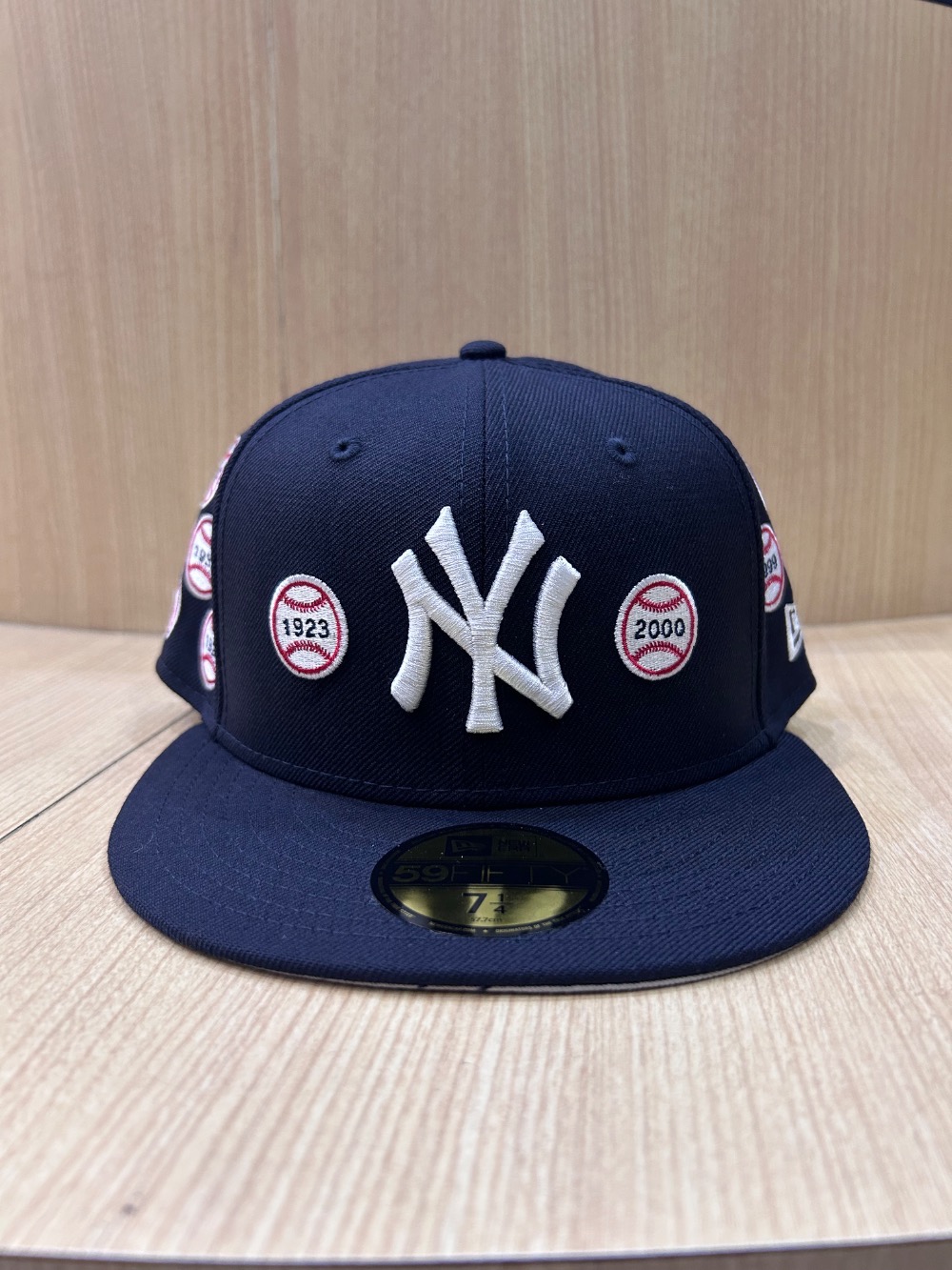 Spike Lee x New Era Boné 59FIFTY New York Yankees Baseballs Black — 7 / 7-1/4, Novo