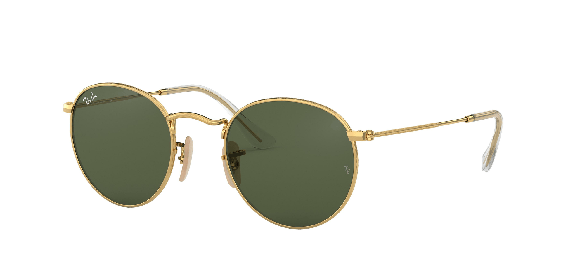 Óculos de sol Unissex Ray-Ban Redondo RB3447NL Cor Dourado