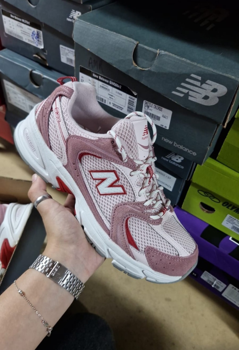 New Balance 530 Antique Rose Light Pink — 34 / 35 / 36 / 37 / 38 / 39, Novo