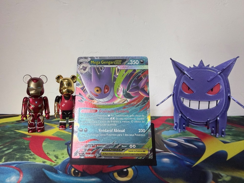 Mega Gengar ex (56/94) Fogo Fantasmagórico Pokémon TCG — Near Mint, Novo