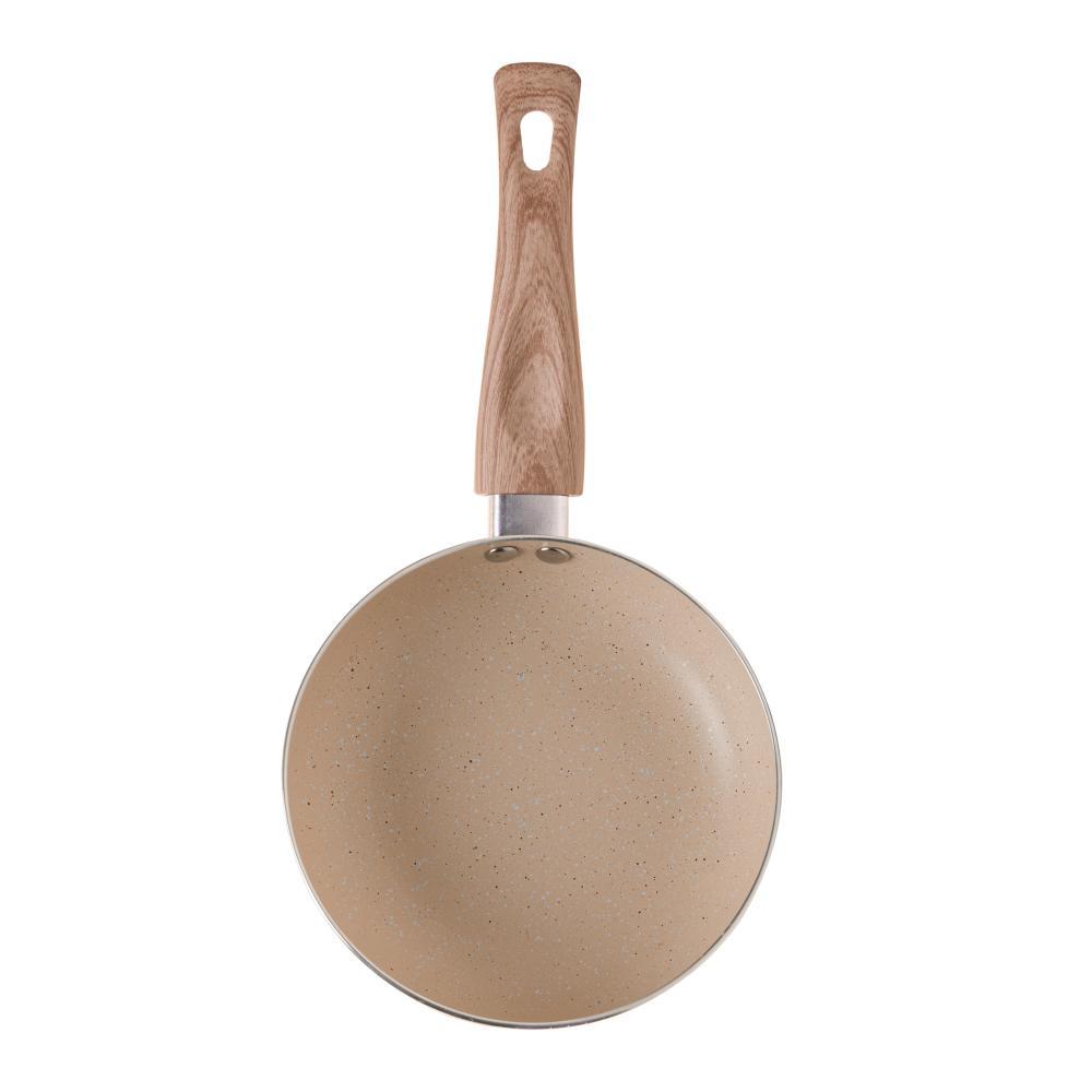 Frigideira Alumínio Antiaderente Granito Chef Bege 16cm