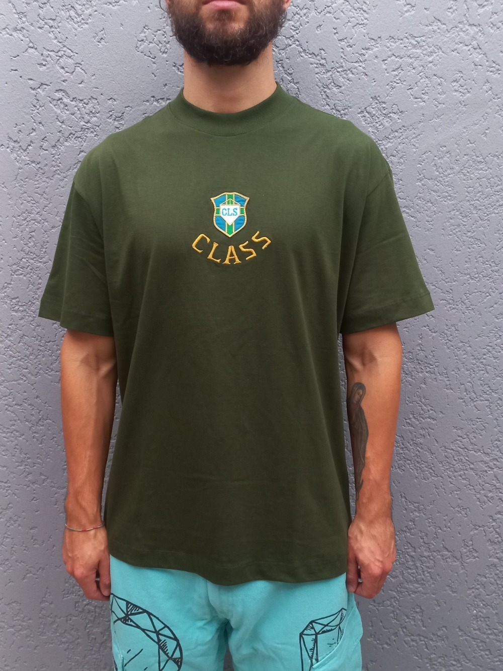 Camiseta Class Brasil Green — M, Novo