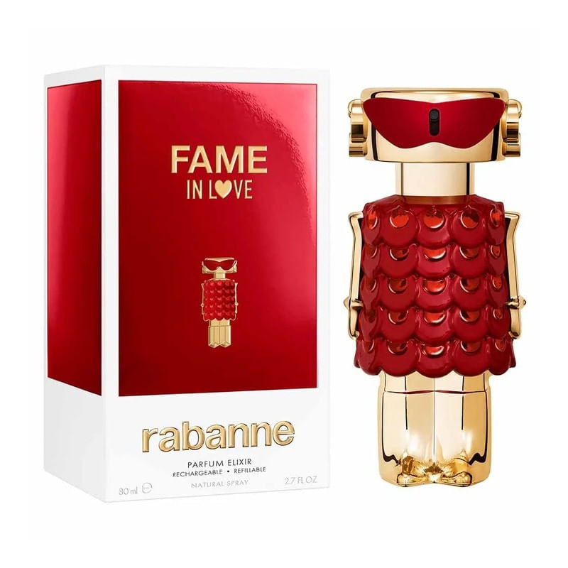 Fame In Love Rabanne Feminino Parfum Elixir 80Ml