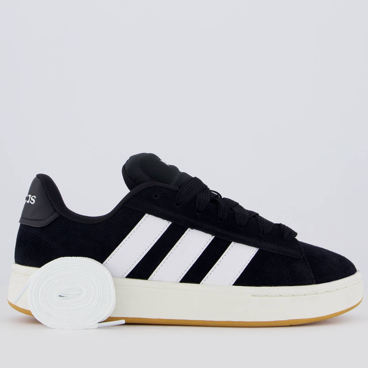 Tênis Adidas Grand Court Alpha Feminino Preto e Branco