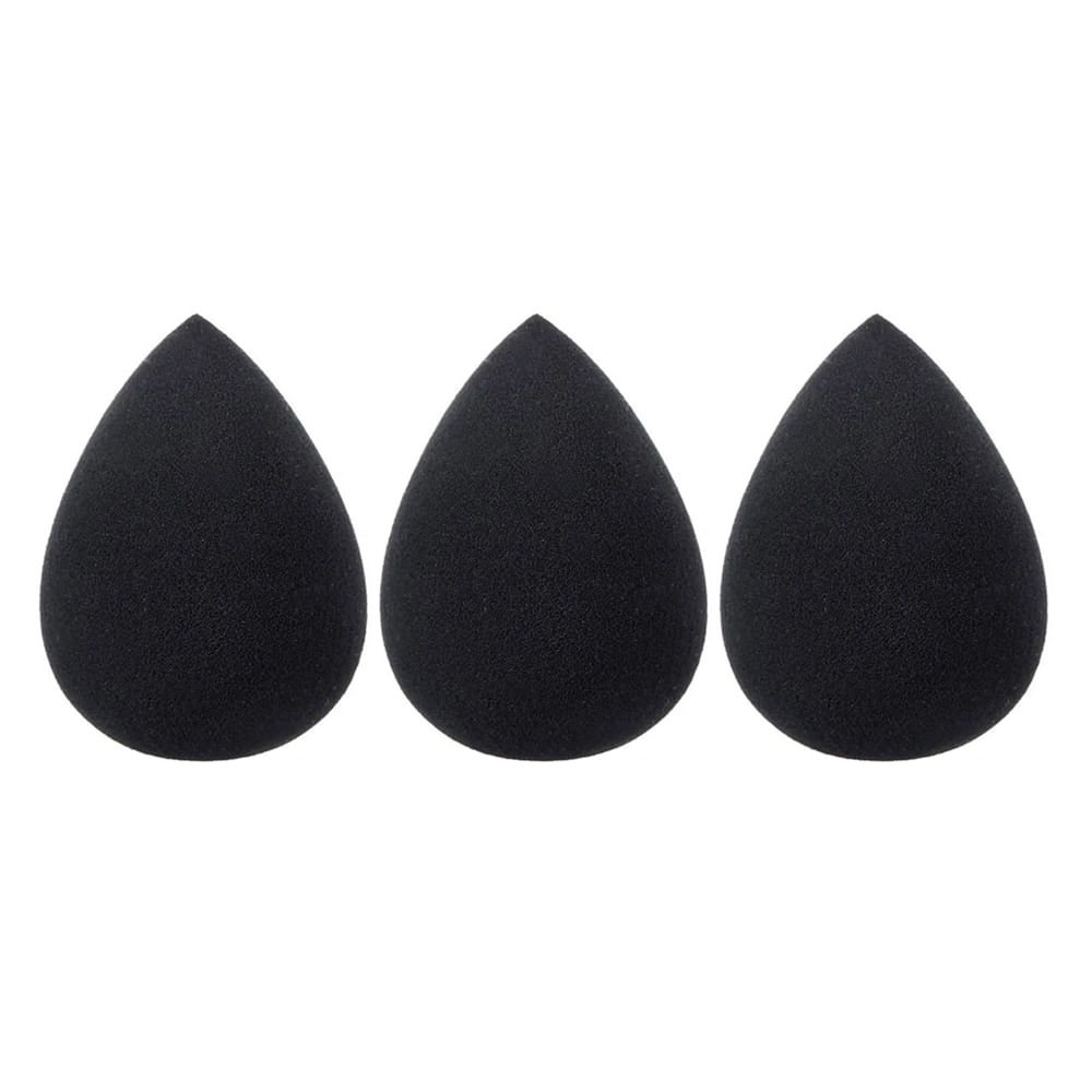 Klasmé Black Sponge Kit - 3 Esponjas para Maquiagem — Kit