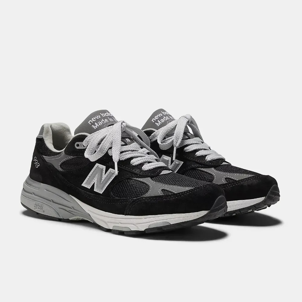 New Balance 993 Black Grey 006 White — 40 / 41 / 42 / 43, Novo