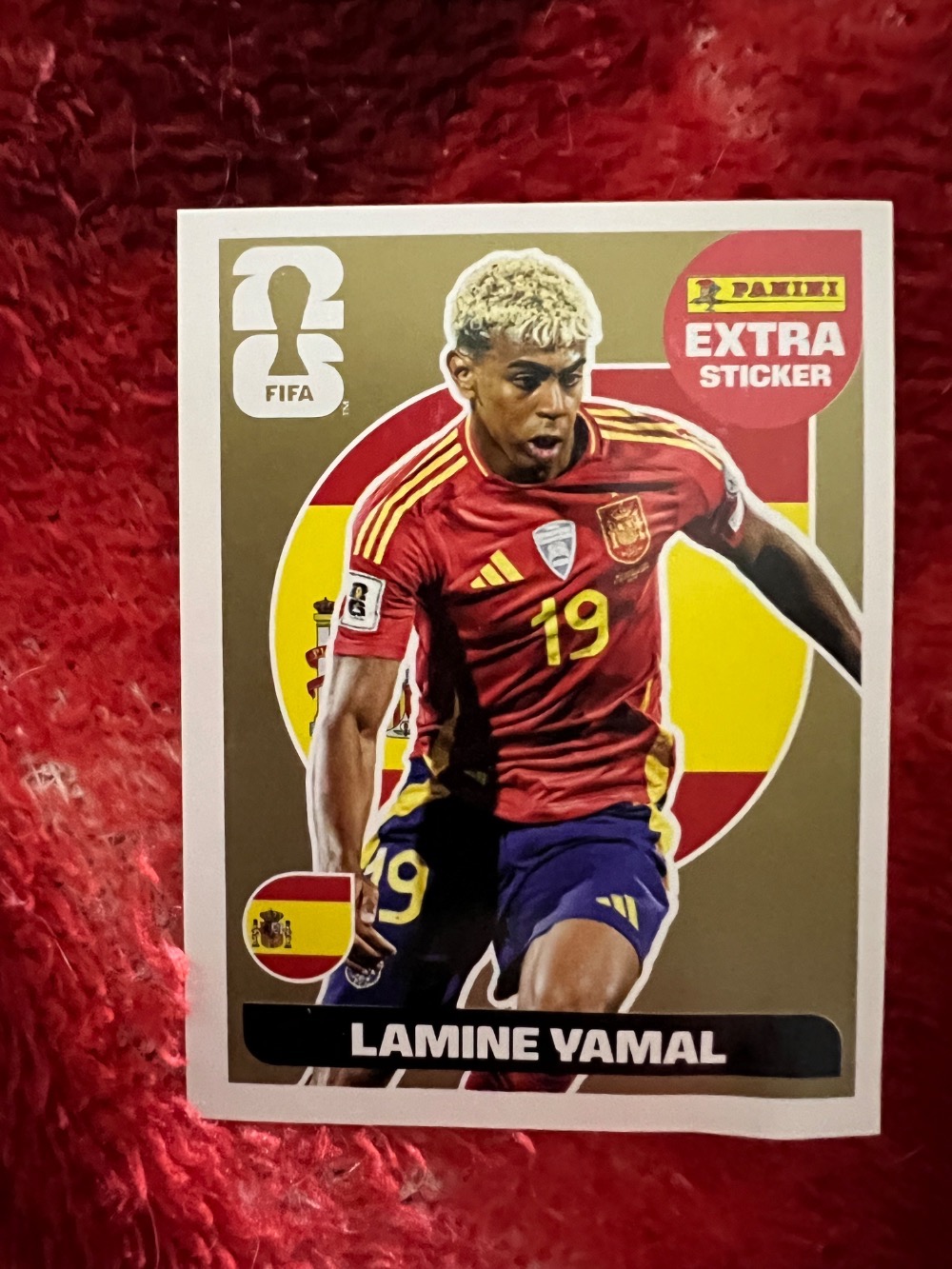 Figurinha Panini Lamine Yamal Legend Ouro FIFA World Cup 2026 — Único, Novo