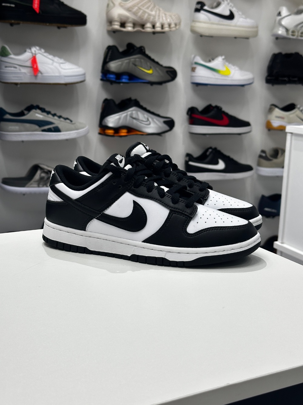 Nike Dunk Low Retro Black White — 39, Novo