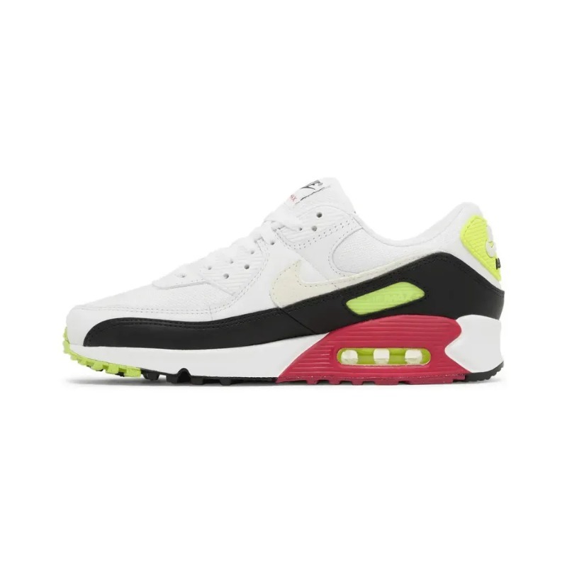 Foto 4 de Nike Air Max 90 White Volt Rush Pink — 41, Novo