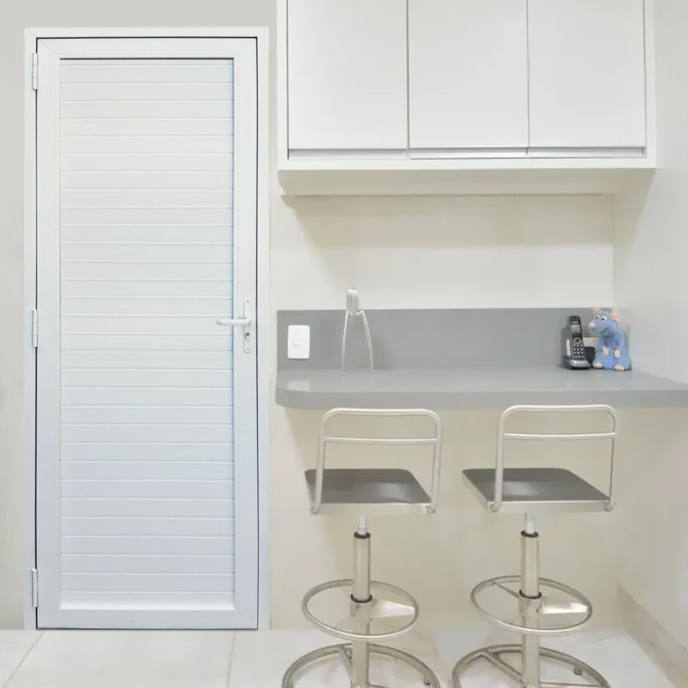 Porta Palheta PVC 216x70cm Esquerda Brimak