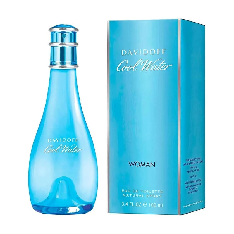 Davidoff Cool Water Feminino Eau de Toilette 100Ml