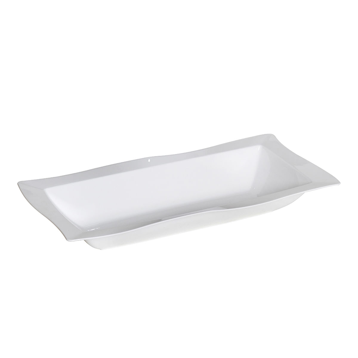 Saladeira Moove Retangular 5L Branca em Policarbonato – Linha Profissional Cook VEM