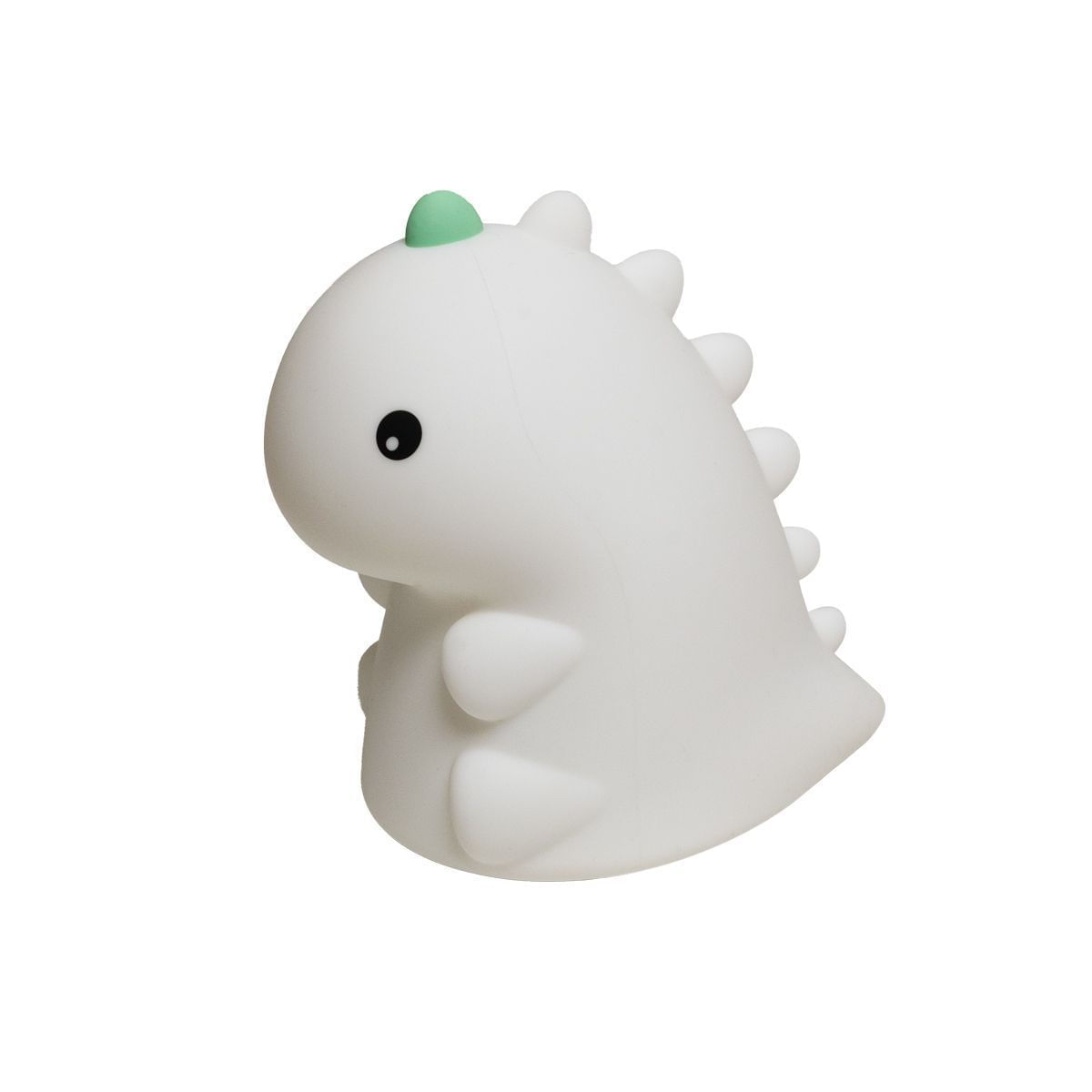 Luminária de Silicone Dinossauro Verde Único