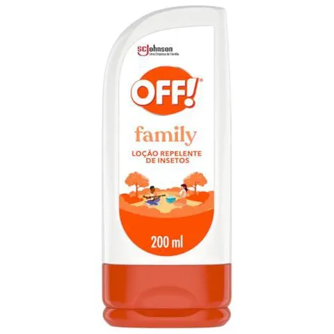 [+por-R$14,09] Repelente de Insetos em Loção OFF! Family, 200ml