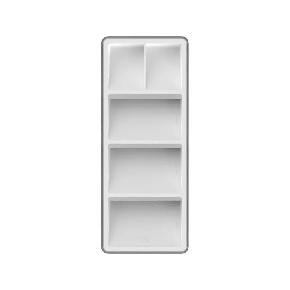Foto 2 de Organizador De Talher Clear Branco - Ou
