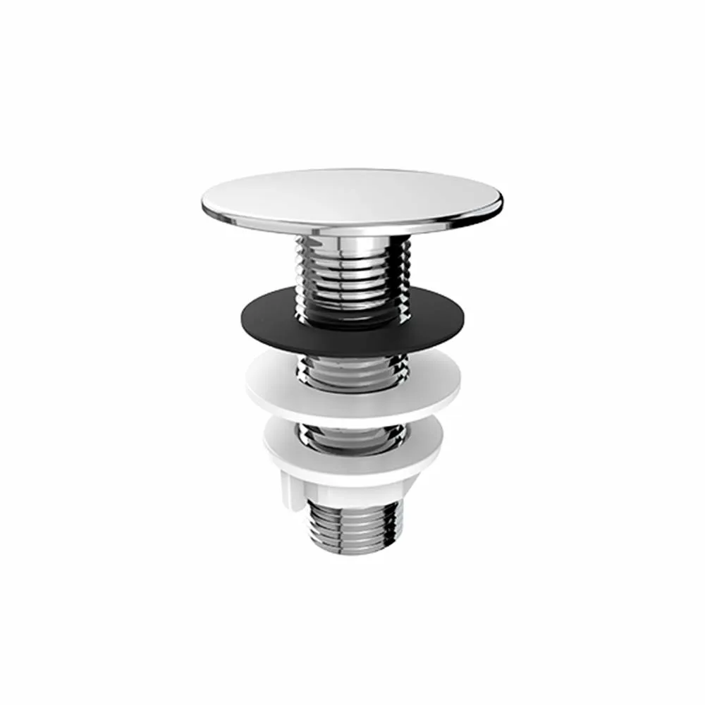 PLUG P/ BIDE/LAV CROMADO 1/2 50MM BLUKIT