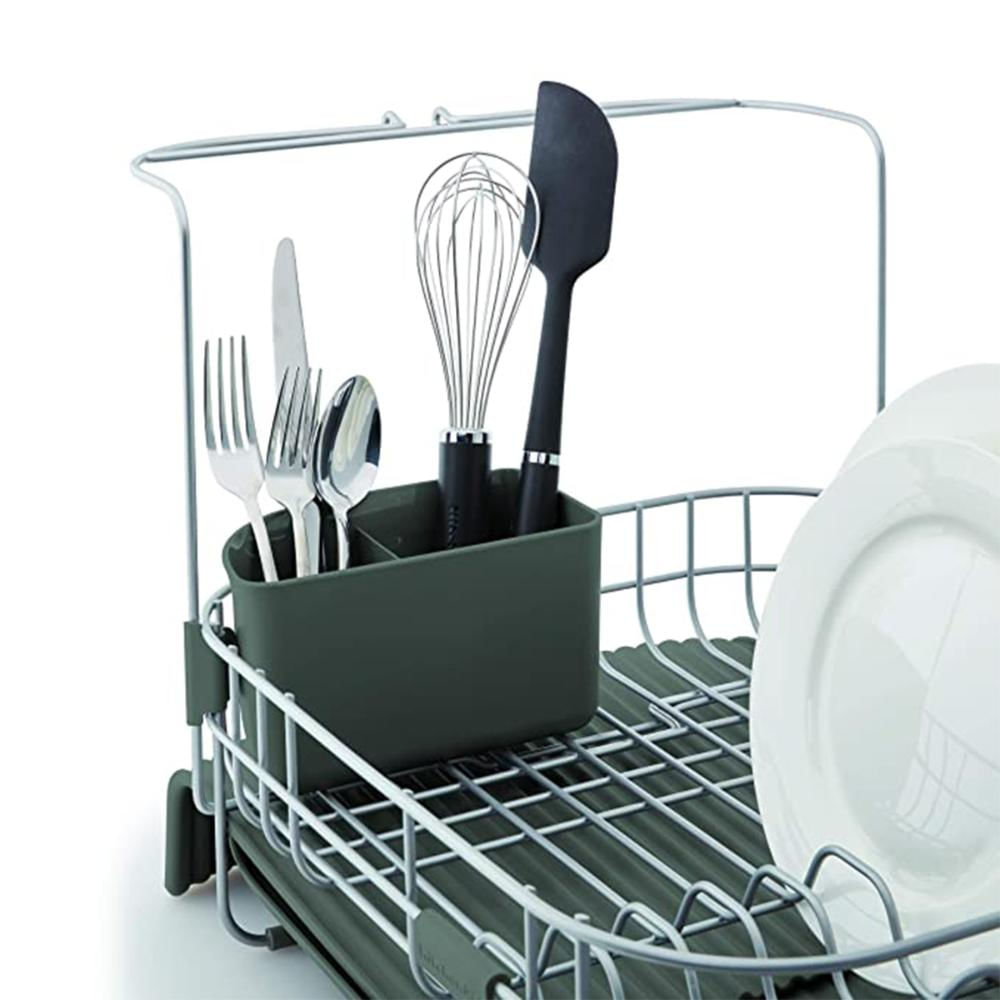 Foto 4 de Escorredor Louças Pratos Talheres Expansível Luxo Kitchenaid