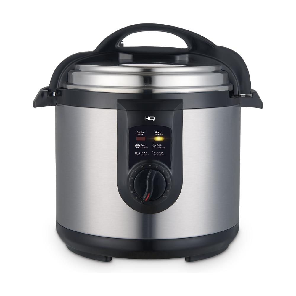 Panela de Pressão Elétrica Multifuncional HQ 5 Litros Inox HQ-Y5MI 220