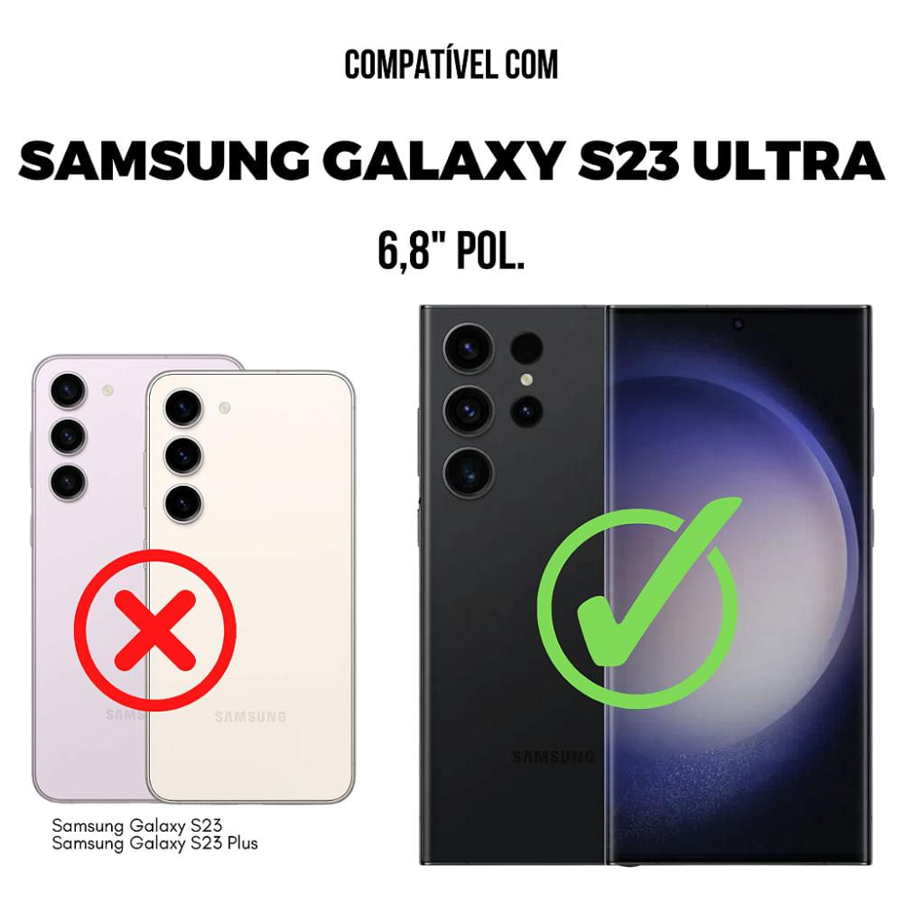 Foto 2 de Capa para Samsung Galaxy S23 Ultra - Victus - Gshield