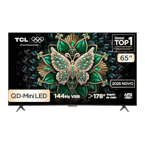 Smart TV TCL 65 QD-Mini LED 4K WiFi Bluetooth