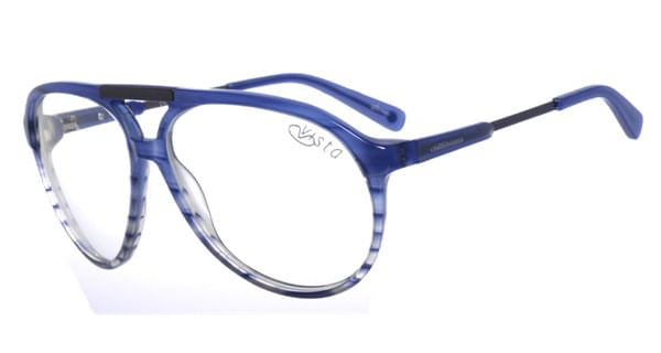 Armação Para Óculos De Grau Feminino Chilli Beans Ac Aviador Azul LV.AC.0064.5959