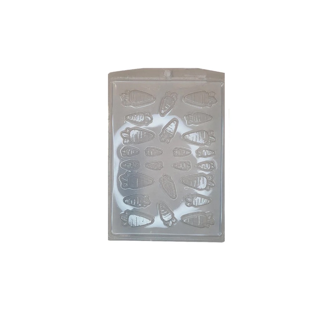 Forma para Aplique de Chocolate Cenourinhas Ref. 5034 - 1 ud