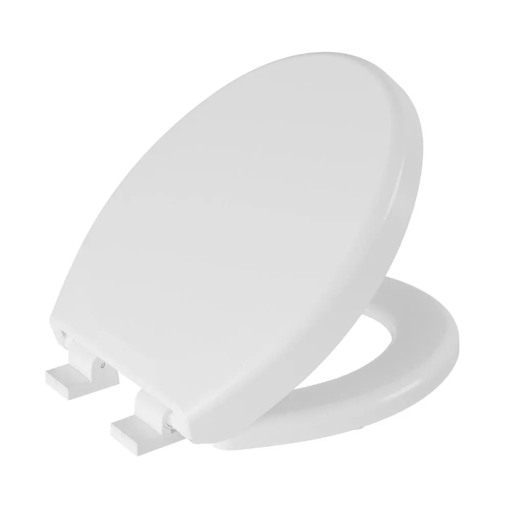 Assento Sanitário Oval com Fechamento Suave Branco 1 Astra