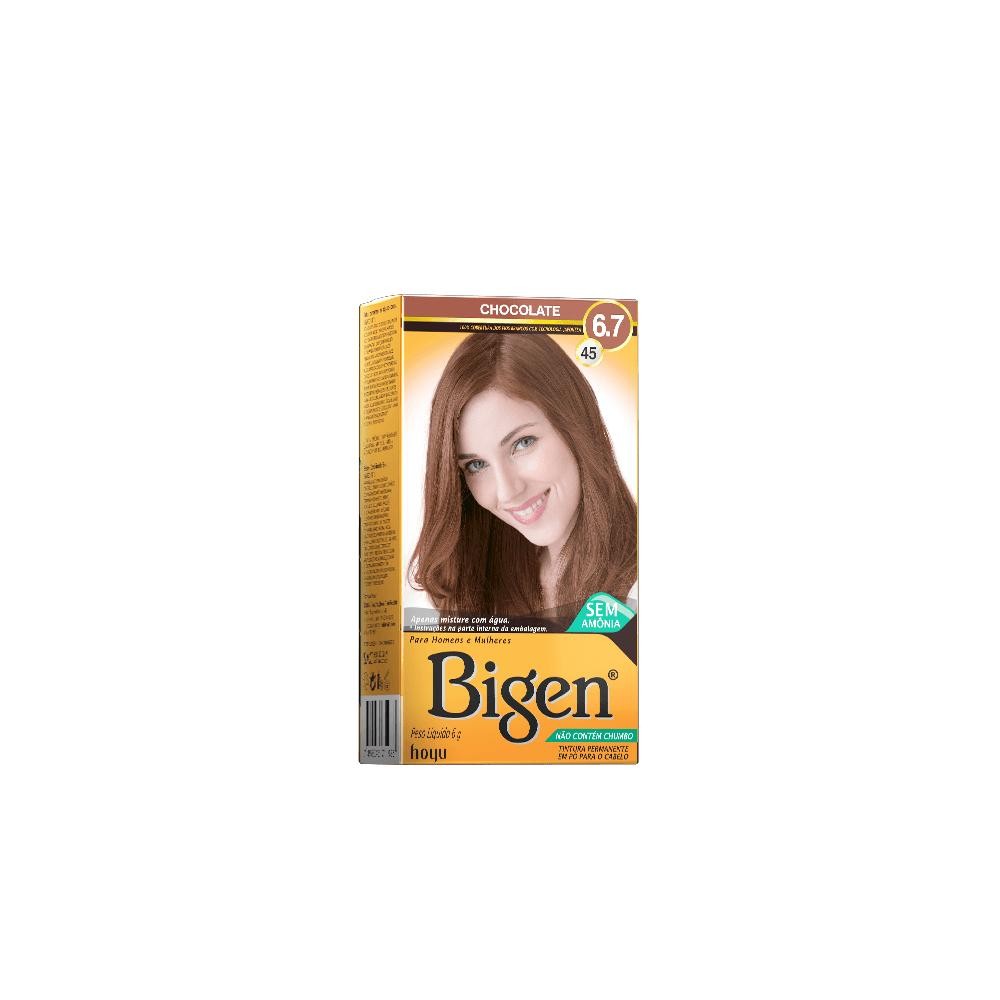 Bigen Tintura Capilar à base de água 6.7 Chocolate