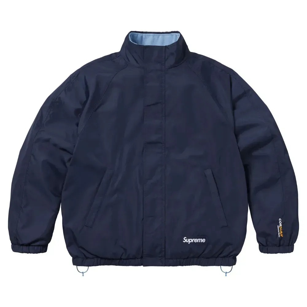 Polartec x Supreme Jaqueta Reversible Track Navy FW25-W19 — M / G, Novo