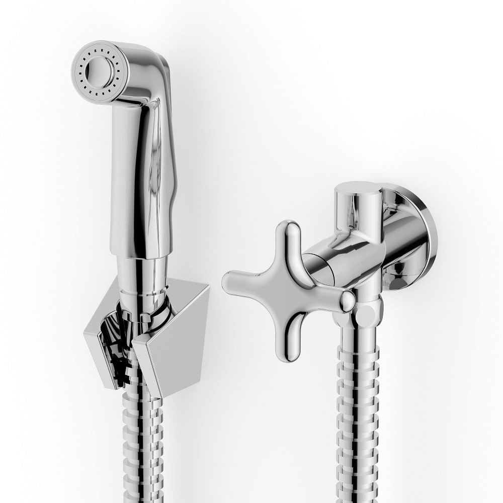 Ducha Higienica Com Derivacao Cross Cromado Celite