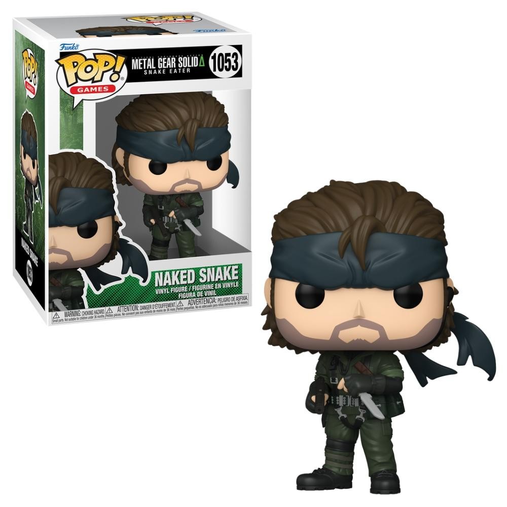 Boneco Funko Pop! Metal Gear Solid - Naked Snake