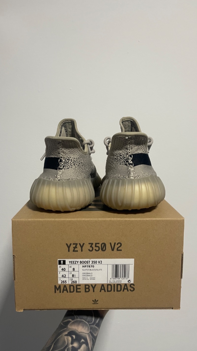 Foto 2 de Yeezy Boost 350 V2 Slate — 40, Usado